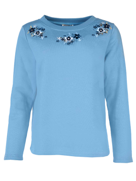 Pullover Karo von Sorgenfri Sylt in BlueShadow