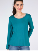 Langarmshirt Philia von Sorgenfri Sylt in Lake