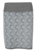 Rock Gabi Jacquard von Sorgenfri Sylt in Grey