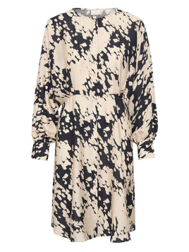 Kleid KaLouise KAFFE in Black/Sand