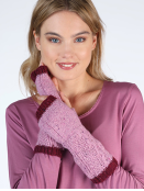 Stulpen Dalini Solid von Sorgenfri Sylt in Purple
