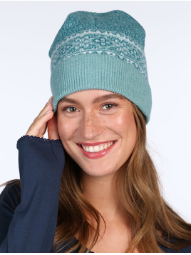 Mtze Hannah Nordic von Sorgenfri Sylt in Smaragd