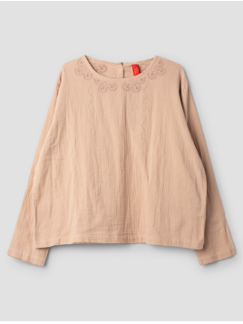 Bluse Joan von Ewa i Walla in Taupe
