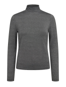 Langarmshirt NuBrianne von Nmph in MediumGreyMelange