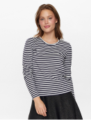 Langarmshirt NuTrixie von Nmph in Silver