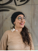 Mtze Geho von Apoil Cashmere in Black