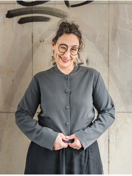 Jacke KaMerle von KAFFE in BlackOyster