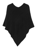 Poncho CrDela von Cream in PitchBlack