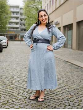 Kleid Elinora in von Part-Two in FadedDenim