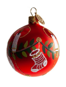 Kugel (Weihnachtssocke) von Brink Nordic