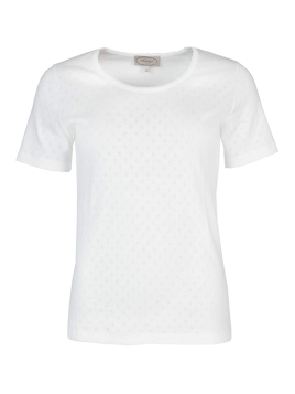 Kurzarmshirt Maren von Sorgenfri Sylt in Ivory