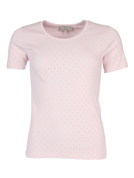 Kurzarmshirt Maren von Sorgenfri Sylt in Rose
