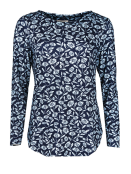 Langarmshirt Ninima von Sorgenfri Sylt in Navy