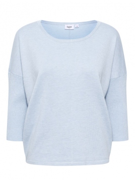 Pullover Mila von Saint Tropez in HeatherMelange