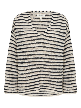 Pullover Nahni von Part-Two in NavyNaturalStripe