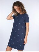 Kleid Ferona von Sorgenfri in Navy