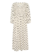 Kleid CrTiah von Cream in BlackSmugedDot