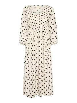 Kleid CrTiah von Cream in BlackSmugedDot