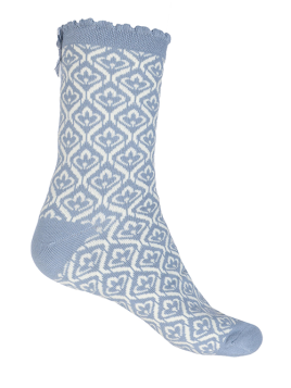 Socken Irma Nordic von Sorgenfri Sylt in SwedishBlue