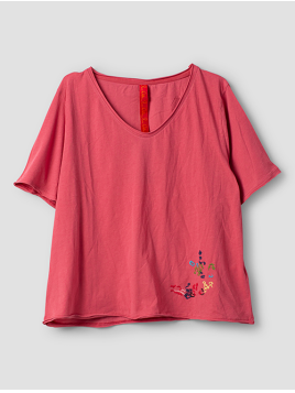 T-Shirt Genna von Ewa i Walla in Cerise