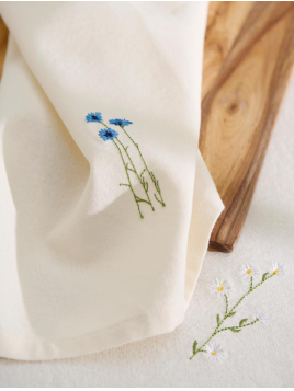 Stoffserviette (Kornblume) von Ib Laursen