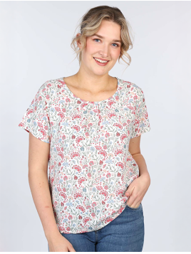Blusenshirt Sinja von Sorgenfri in Ivory