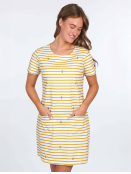 Kleid Ellen von Heiter bis Wolkig in Yellow