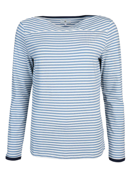Langarmshirt Kajsa Stripes von Heiter bis Wolkig in SwedishBlue