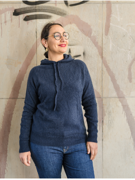 Pullover Faubert von APOIL Cashmere in Navy