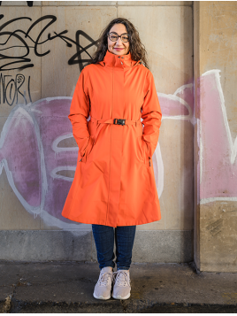 Mantel Hanna von REGN in Orange