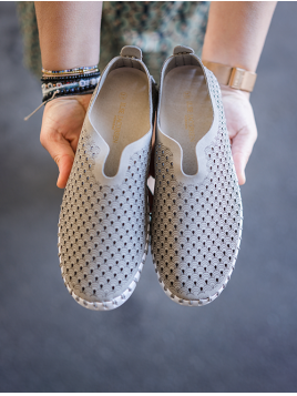 Schuh Tulip von Ilse Jacobsen in Grey