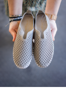 Schuh Tulip von Ilse Jacobsen in Grey