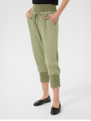 Hose CrLinee von Cream in OilGreen