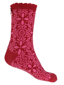 Socken Irma Nordisc von Sorgenfri in Rubin