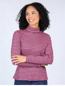 Rollkragenshirt Morea von Sorgenfri Sylt in DeepPurple