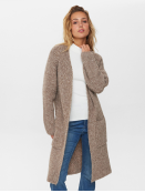 Strickjacke NuZindi von Nmph in FossilMelange