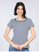 T-Shirt Svende von Heiter bis Wolkig in Navy