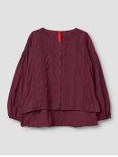 Bluse Odette von Ewa i Walla in DarkPlum