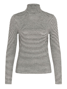 Langarmshirt CrAmma von Cream in Black/White