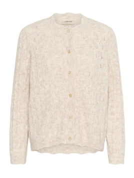 Strickjacke CrJunah von Cream in OatMelange