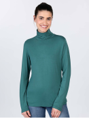 Langarmshirt Adaa von Sorgenfri in BottleGreen