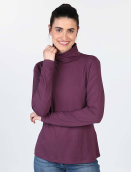 Langarmshirt Adaa von Sorgenfri in Plum