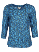 Shirt Zoala Little Flower von Lykka in Indigo