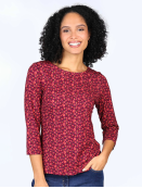 Shirt Zoala Little Flower von Lykka in DeepPurple