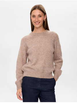 Pullover NuRiette von Nmph in TaupeGray