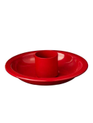 Kerzenhalter von Ib Laursen in Rot
