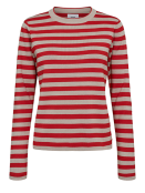 Pullover NuStripy von Nmph in FieryRed