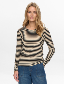 Langarmshirt NuRixie von Nmph in Gold