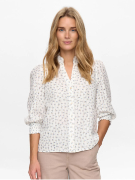 Bluse NuFenja (706426-3155) von N�mph in Gray Blue