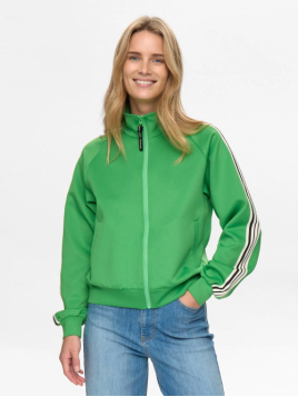 Zip Cardigan (706408-5042) von N�mph in Vibrant Green